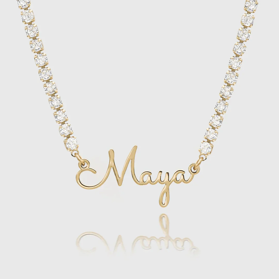 Amy ICY Name Necklace - Image 3